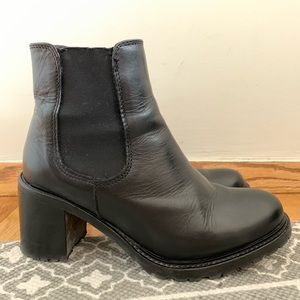 Chelsea boots Minelli - Black leather - US 5